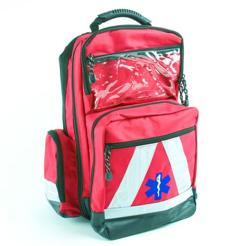 Záchranársky vodeodolný batoh s náplňou ŠKOLA