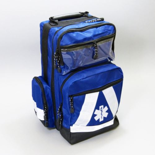 Záchranársky zdravotnícky batoh MODRÝ s náplňou ŠKOLA