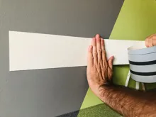 Elastický pás na stenu DENT - farba SVETLO MODRÁ (4)