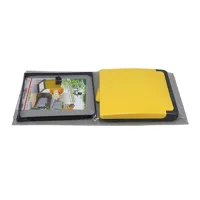 Kôš na odpadkové vrecia MONTI - veko ŽLTÉ (1)