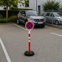Plastová dopravná značka DZ - ZÁKAZ ZASTAVENIA (3)