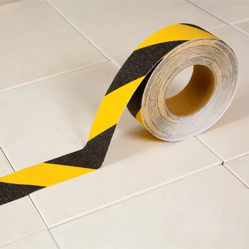 Protišmyková páska ŽLTO - ČIERNA 5 cm x 18 m