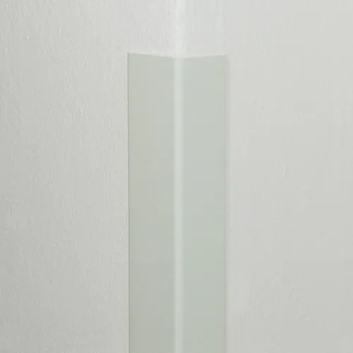 Plastová ochrana rohu DELUX - BIELA - 50 x 50 mm x 2 m - štandard