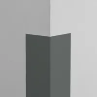 Plastová ochrana rohu LUX - GRAFITOVÁ - štandard - dľžka 1,5 m