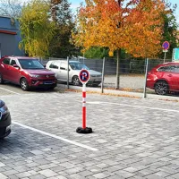 Plastová dopravná značka DZ - ZÁKAZ PARKOVANIA (3)