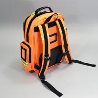 Zdravotnícky batoh Emergency oranžový s náplňou ŠKOLA (4)