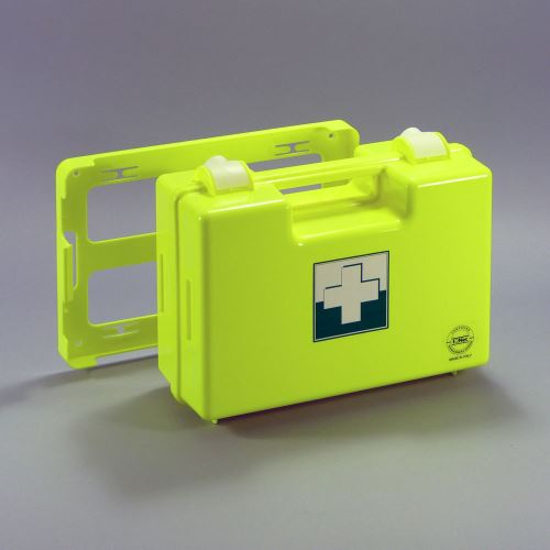 Kufrík prvej pomoci FLUO 2 s náplňou KANCELÁRIA