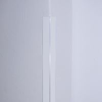 Hliníkový ochranný roh DENT - 1,5 m - farba BIELA